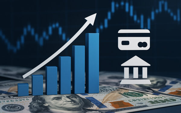 Financials Pull Forward Gains as Payments and Banks Beat Earnings